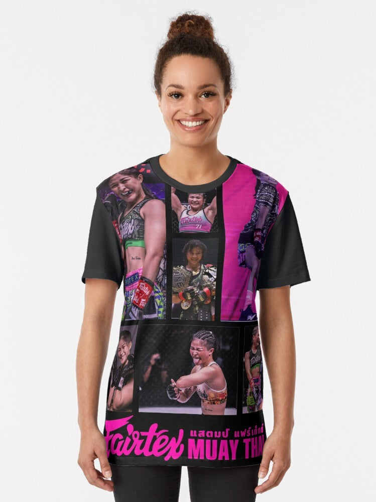 Stamp Fairtex Muay Thai MMA Graphic T-Shirt - Women