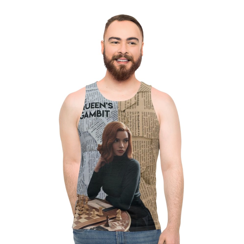 The Queen's Gambit Unisex Tank Top - men