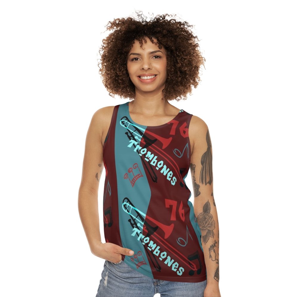 76 Trombones Unisex Tank Top - women