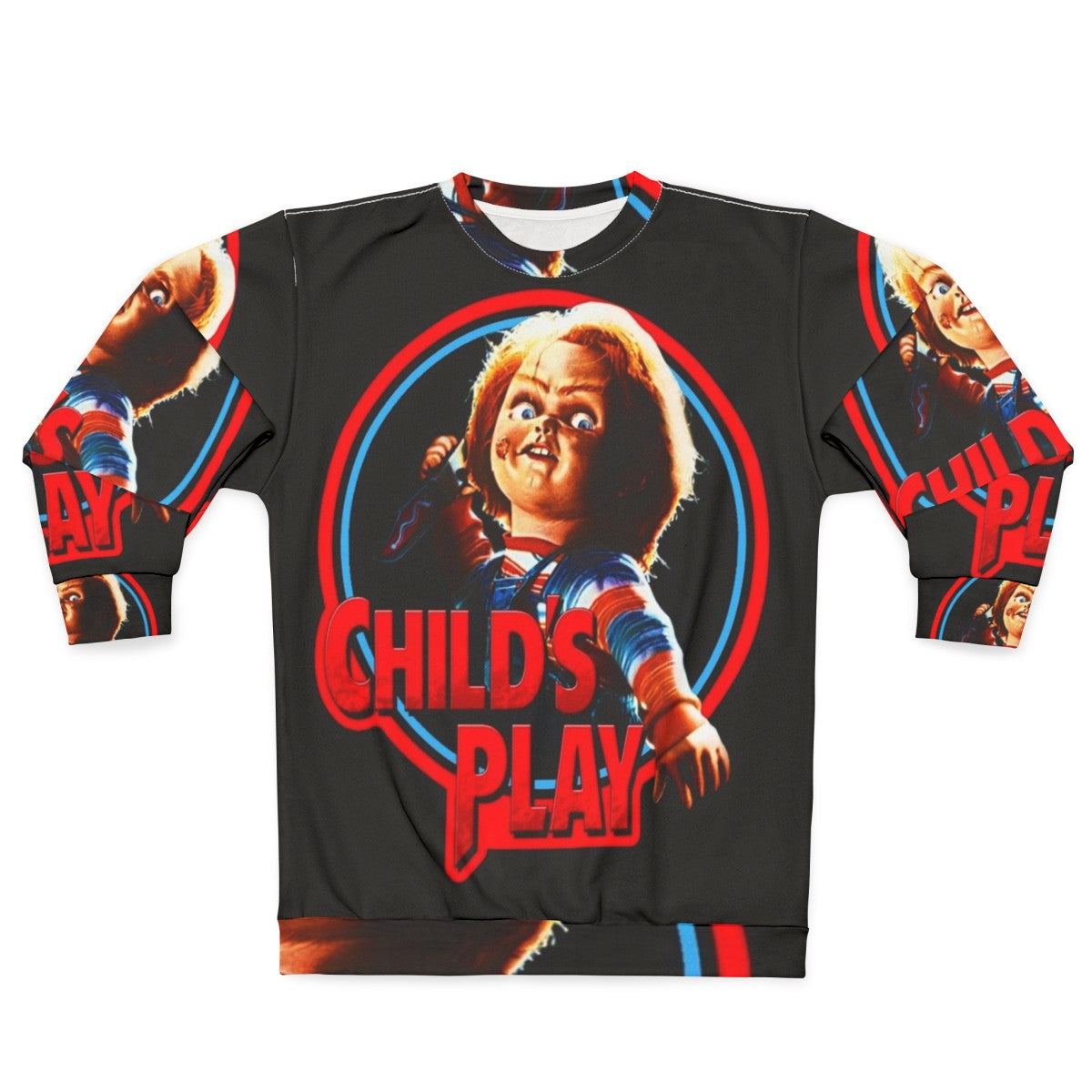 Chucky Sweatshirt 4 - Diabolical Doll Apparel for Horror Fans