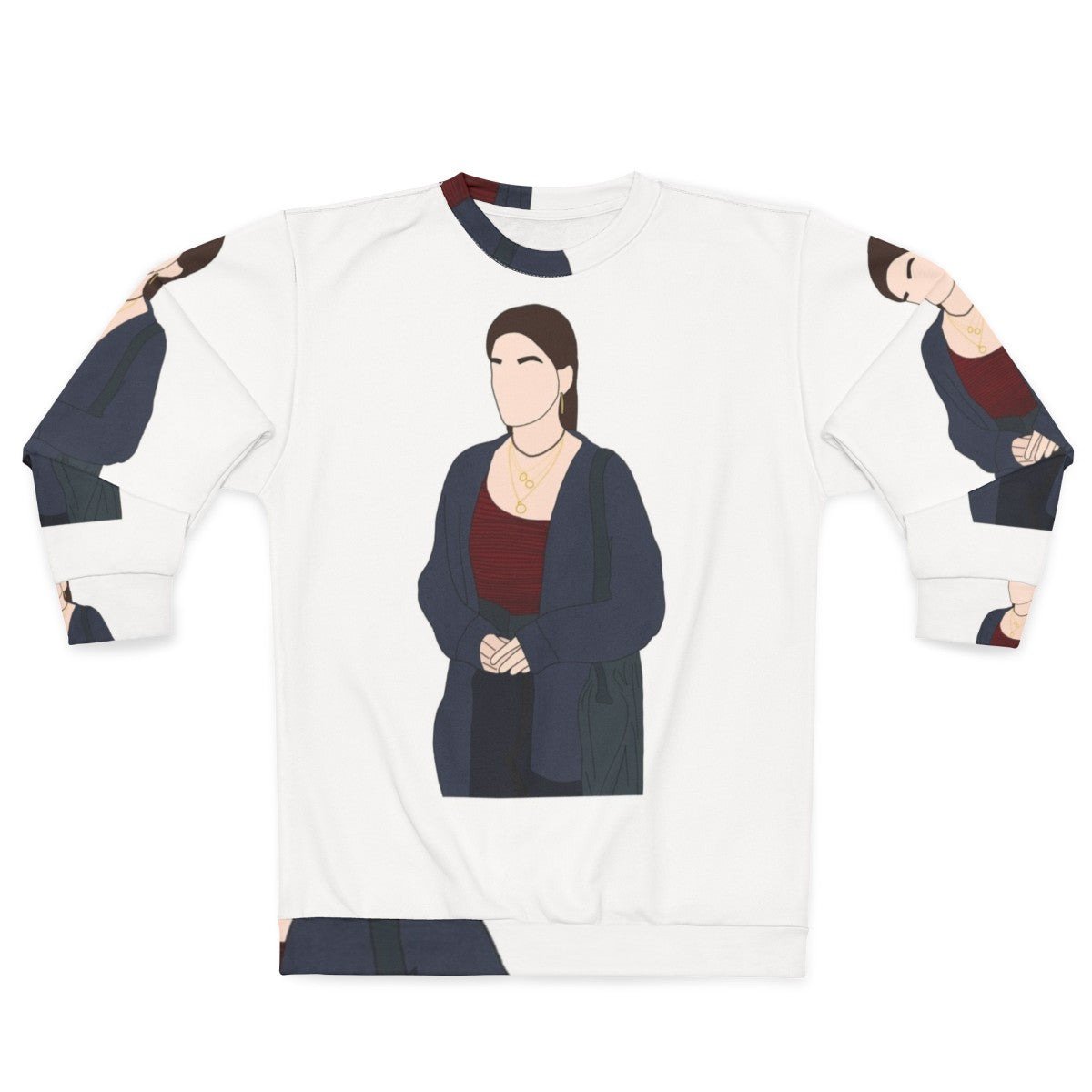 Sex Education Maeve Wiley Sweatshirt with Otis Milburn - Netflix TV Show Merchandise