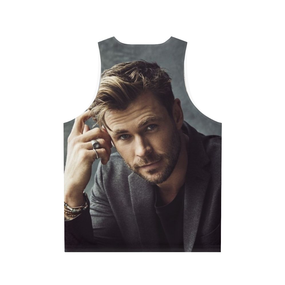 Chris Hemsworth Unisex Tank Top - Back