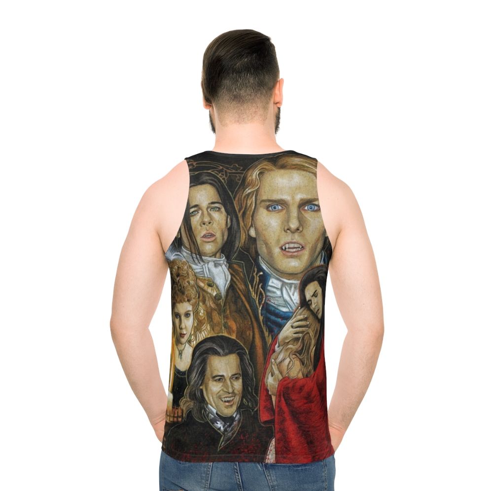 Interview With The Vampire inspired unisex tank top - men back