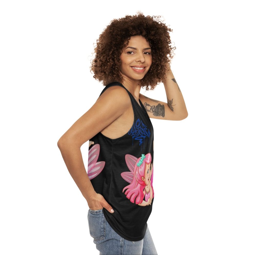 Legendary fantasy animals unisex tank top - women side