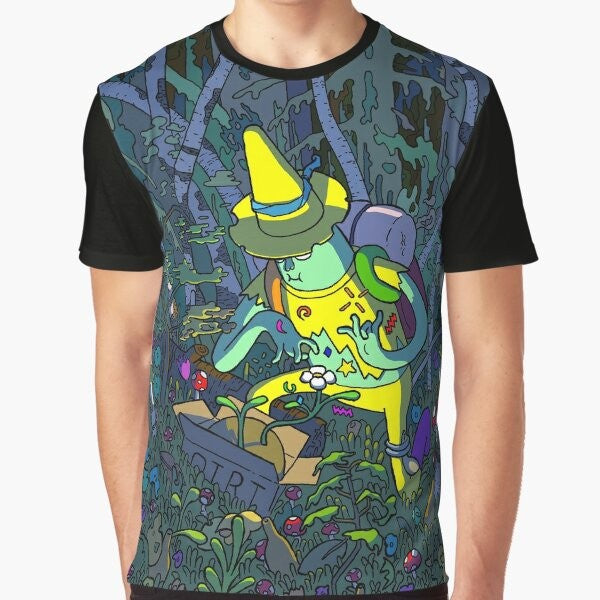 Magic Man from the Adventure Time animated series graphic t-shirt