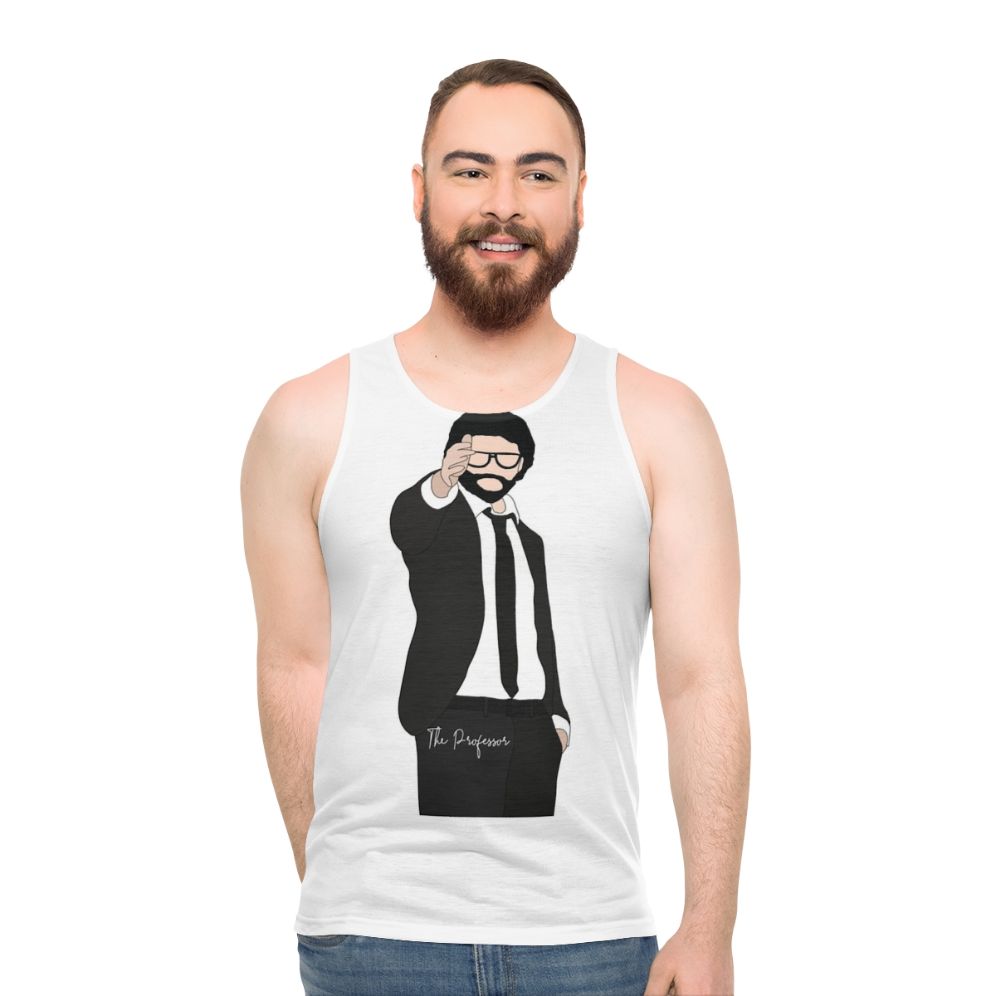 The Professor 2 Money Heist Unisex Tank Top - men