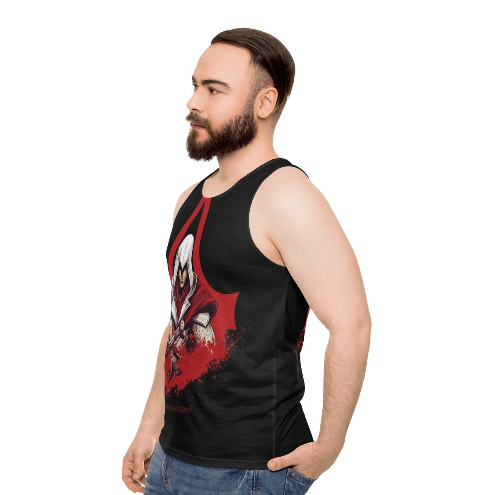 Assassin's Creed Unisex Gaming Tank Top - men side