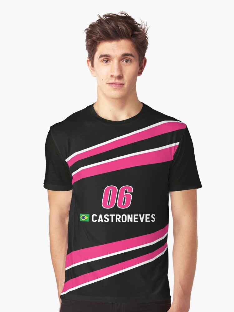 IndyCar 2023 Castroneves Graphic T-Shirt - Men