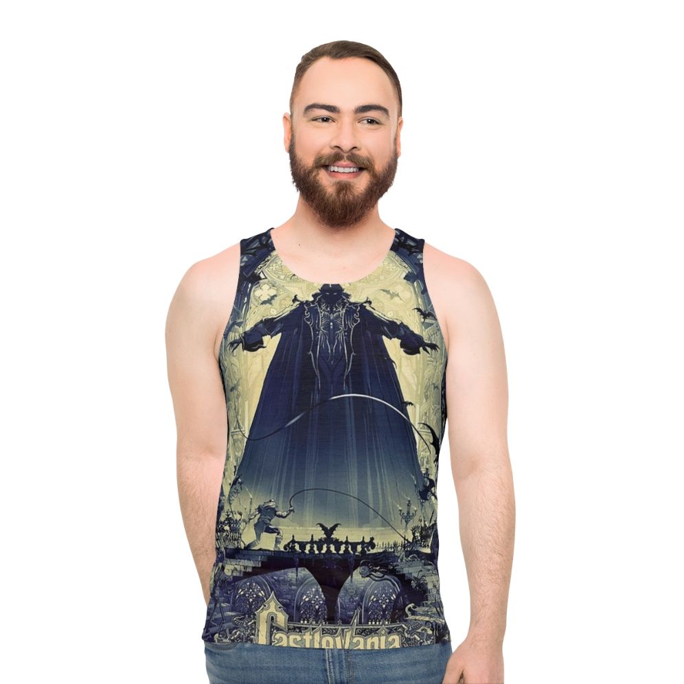 Castlevania unisex gaming tank top - men