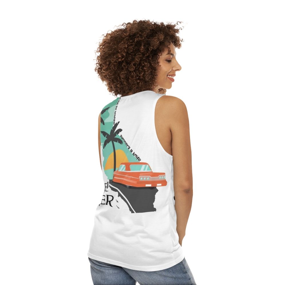 Cruel Summer Swiftie Unisex Tank Top - women back