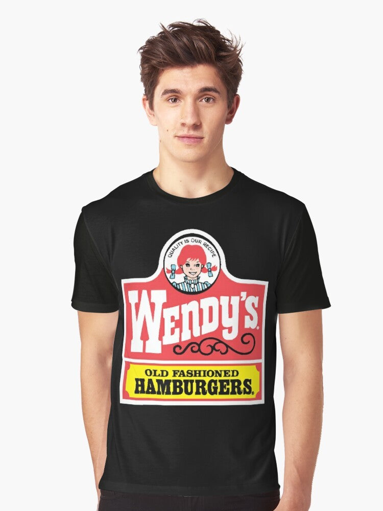 Wendy's retro old fashioned hamburgers graphic t-shirt - Men