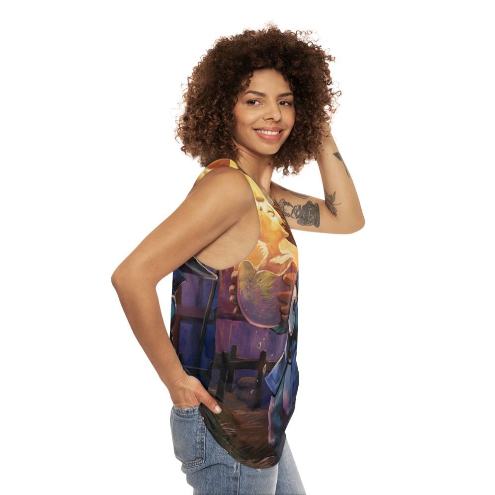 Vivi Mam Unisex Fantasy Tank Top - women side