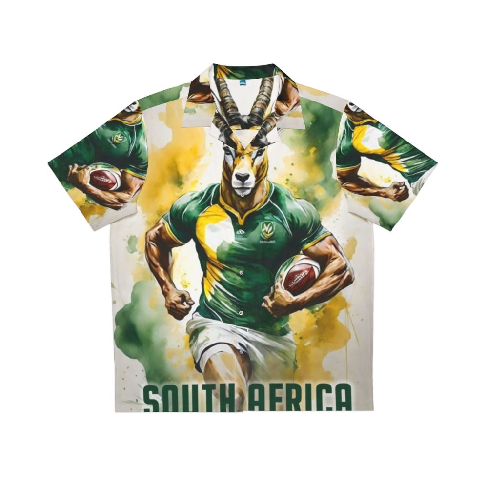 Springboks Hawaiian Style Rugby Shirt