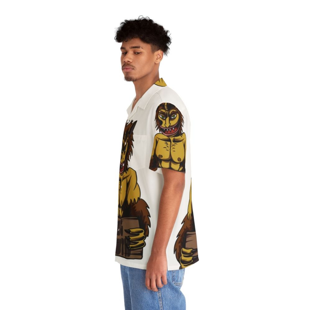 "Big Mouth" Netflix Hawaiian Shirt with Hormone Monster Graphics - People Left