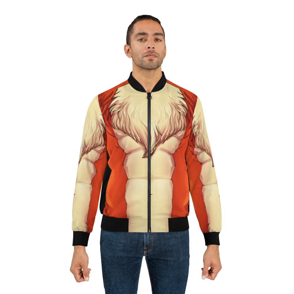 A stylish fox-inspired bomber jacket for fandom enthusiasts - Lifestyle