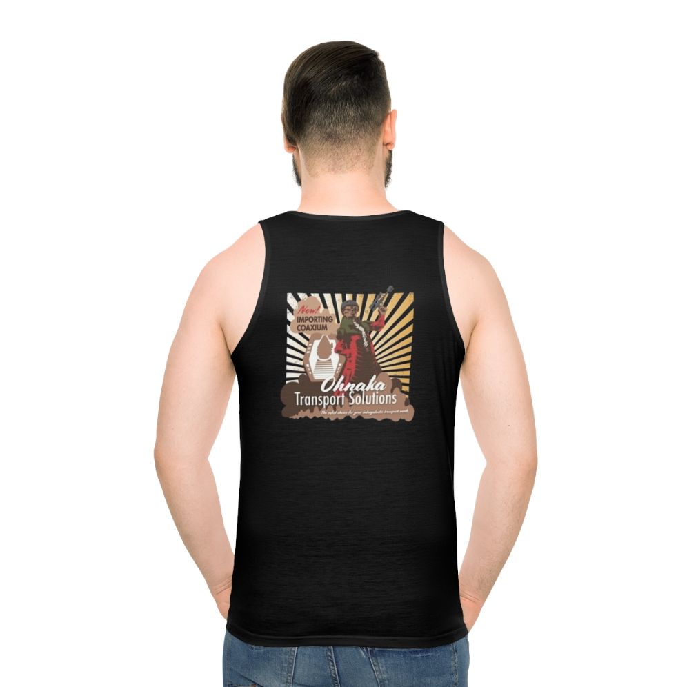 Hondo Ohnaka Smugglers Run Unisex Tank Top - men back