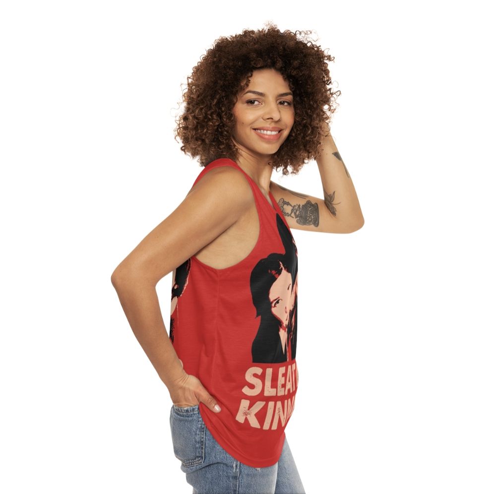 Sleater-Kinney Unisex Punk Rock Tank Top - women side