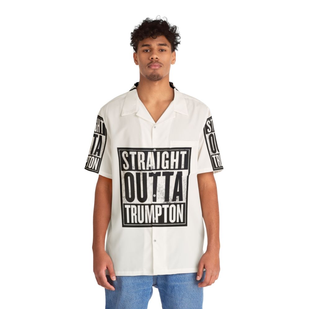 Straight Outta Trumpton Hawaiian Shirt - Retro, Vintage, Comedy Hawaiian Shirt - People Front