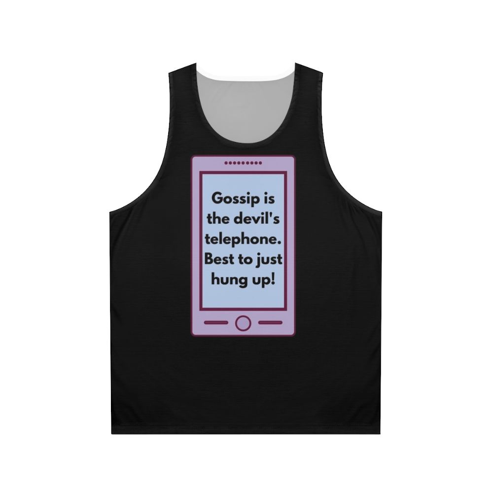 Schitt's Creek inspired fan art unisex tank top