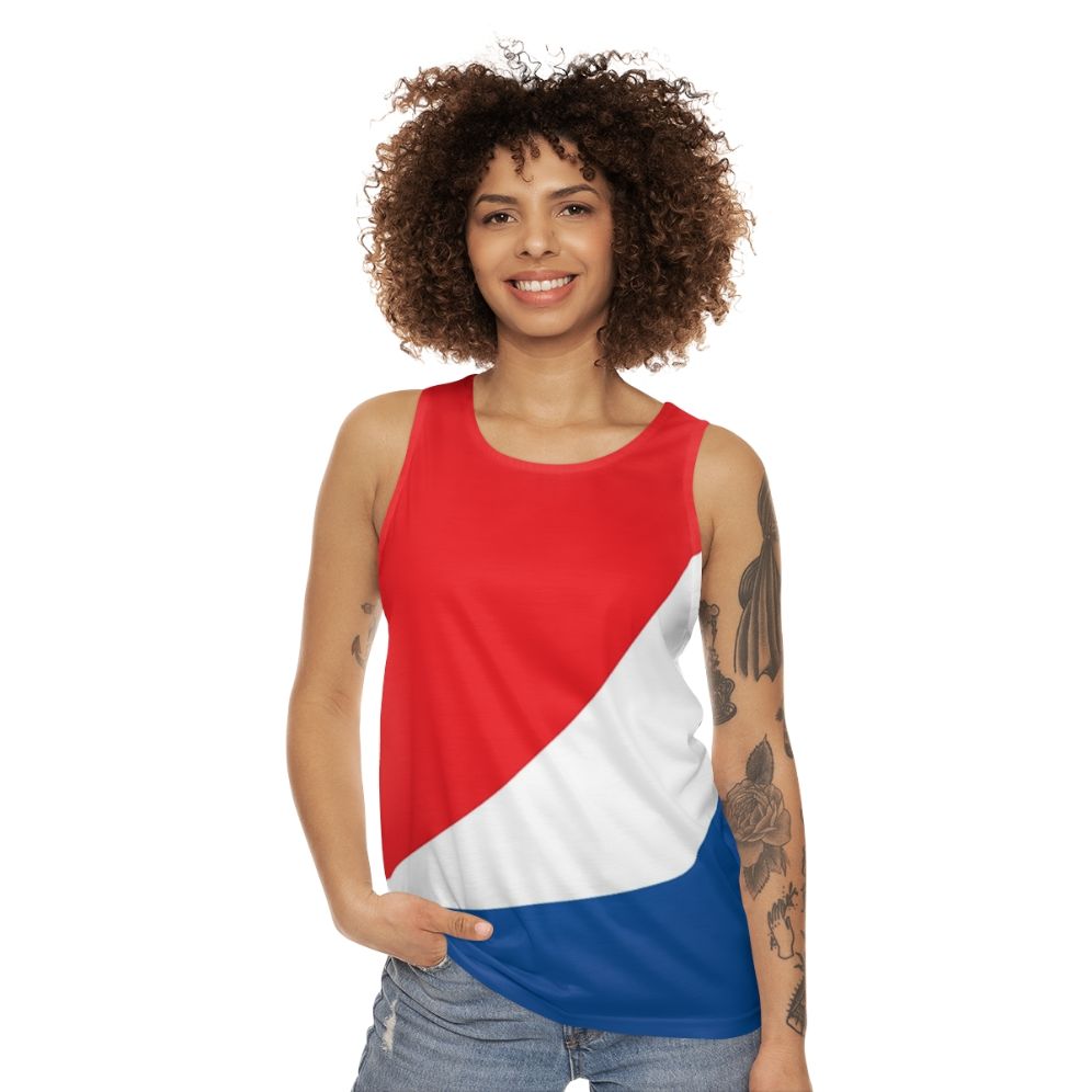 Pepsi logo unisex tank top - women