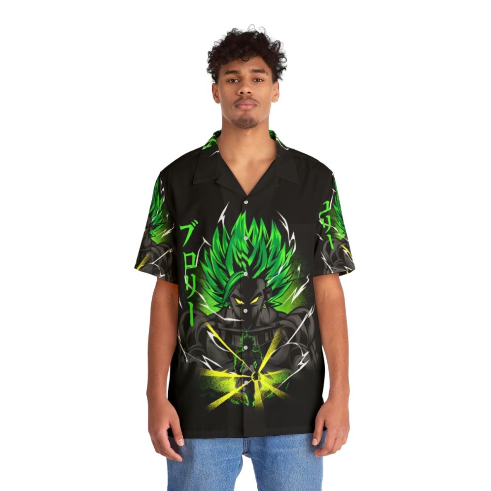 Legendary Villain Hawaiian Shirt featuring anime, cosplay, and dragon ball elements - People Front