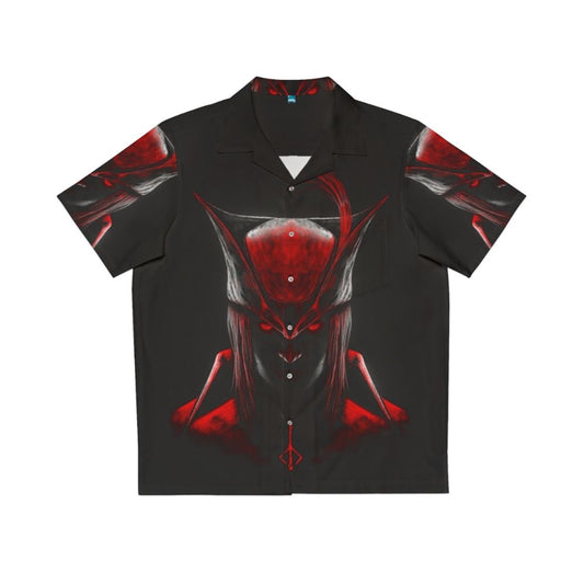 Bloodborne Hunter Hawaiian Shirt featuring Lady Maria