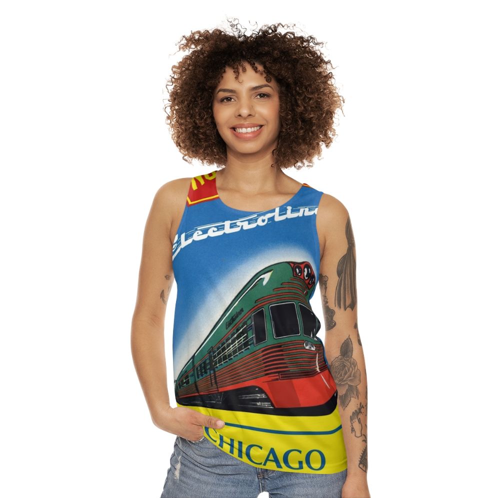 Vintage unisex North Shore Electroliner tank top - women