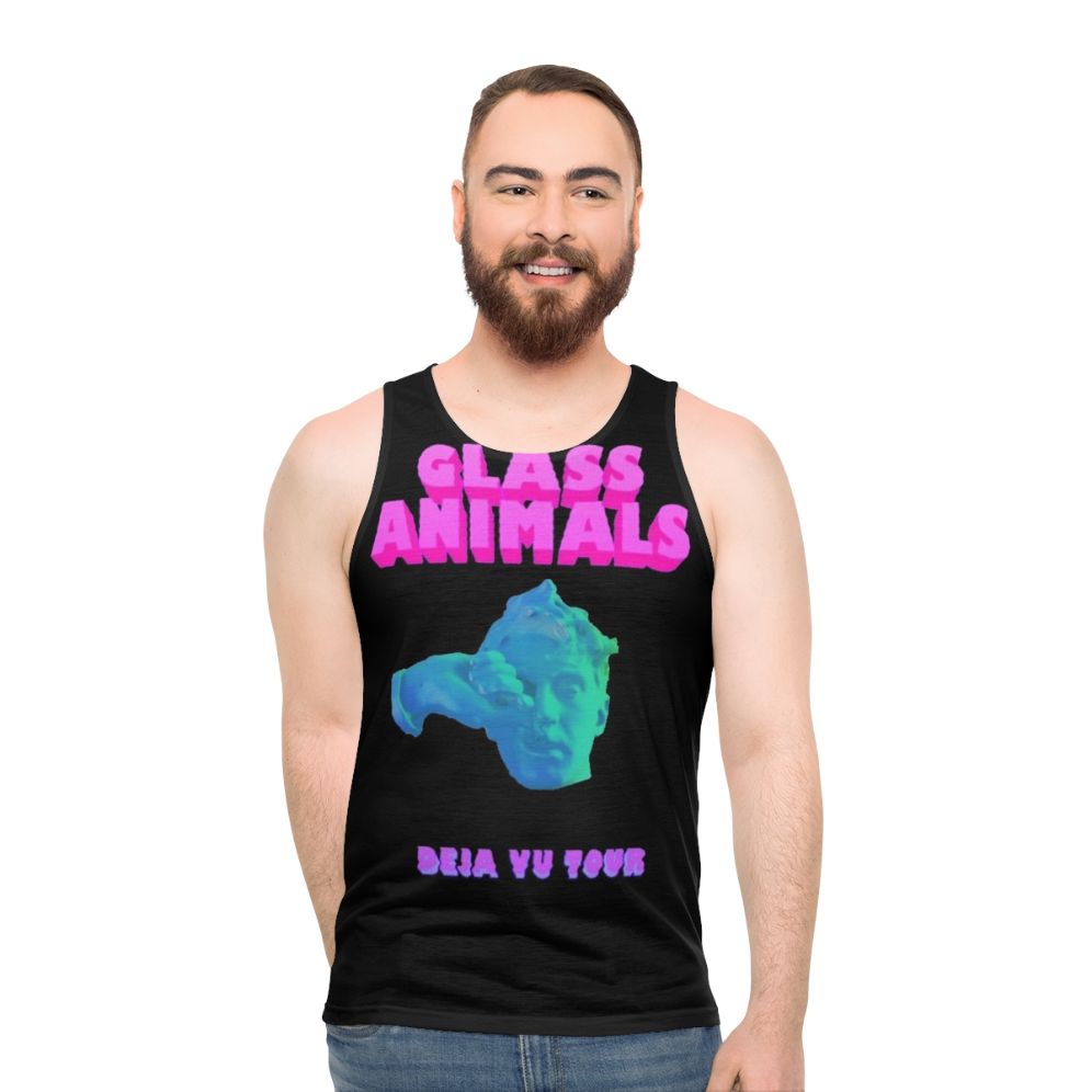 Glass Animals Deja Vu Unisex Tank Top - men