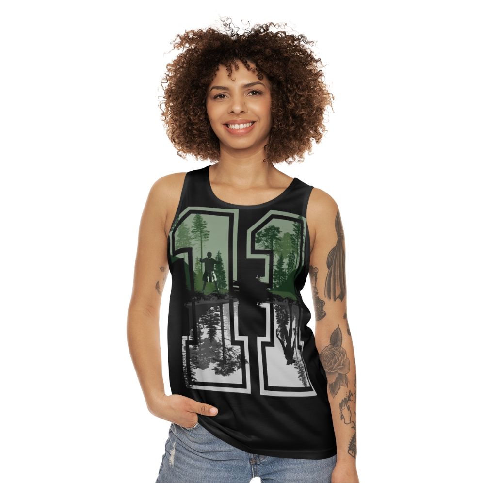 Stranger Things Eleven Unisex Retro Tank Top - women