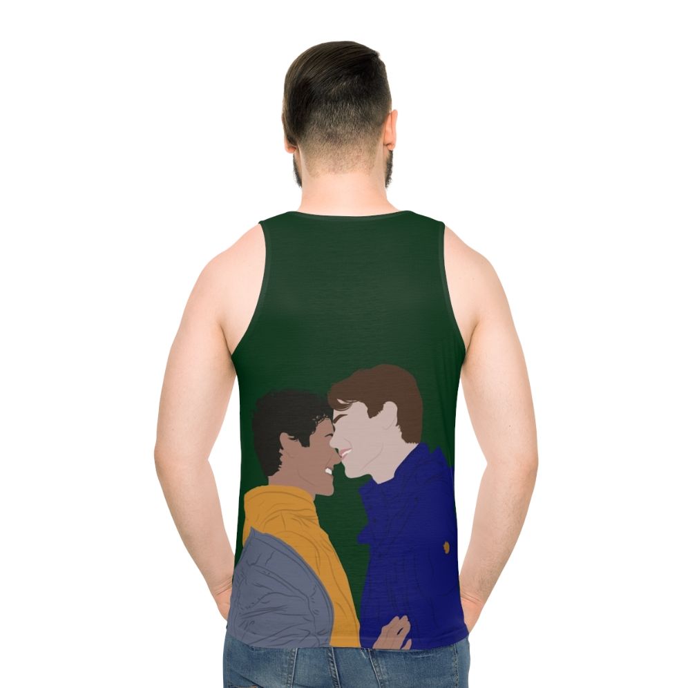 Young Royals Prince Wilhelm & Simon Eriksson Unisex Tank Top - men back