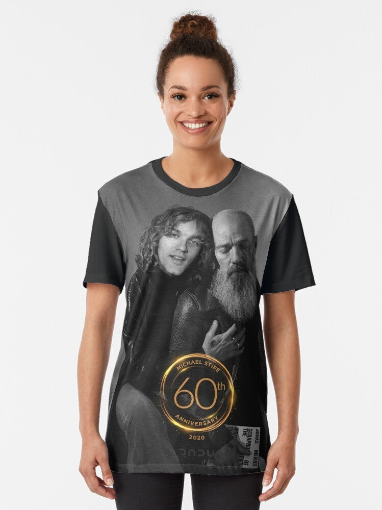 Michael Stipe 60th anniversary tribute graphic t-shirt - Women