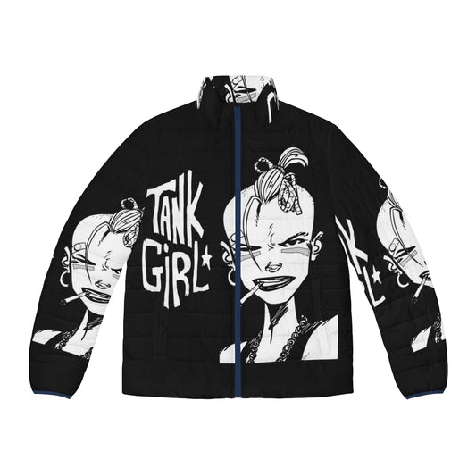 Punk Tank Girl Puffer Jacket - Stylish and Warm Winter Jacket for Women