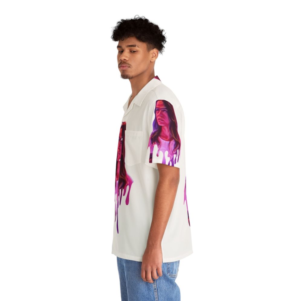 Highlight Drip Mouse Print Hawaiian Shirt - People Left