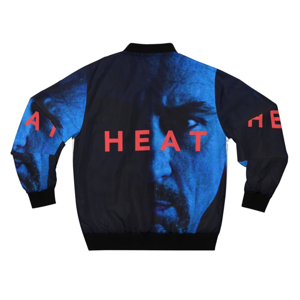 Heat Movie Bomber Jacket - HEAT 16 Collection featuring the iconic style from the classic film - Back