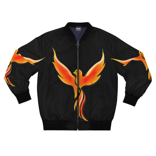 Phoenix Flaming Bomber Jacket with Complex Regional Pain Syndrome Design