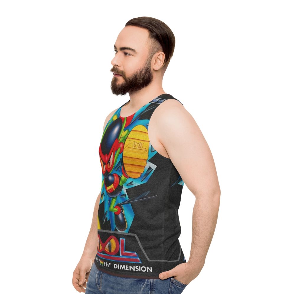 Retro Video Games Unisex Tank Top - men side