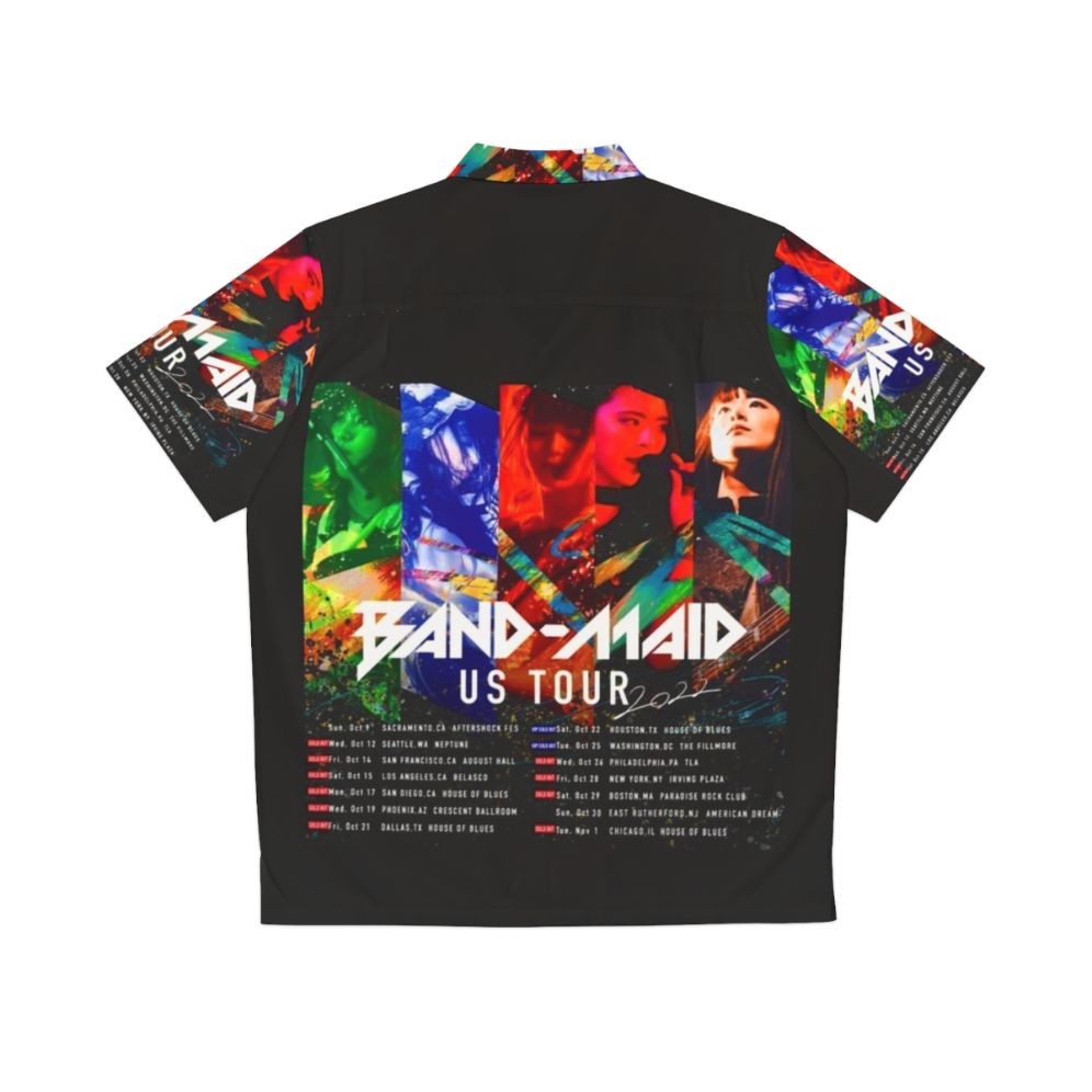 Band Maid Japanese Metal Band Hawaiian Shirt - Back