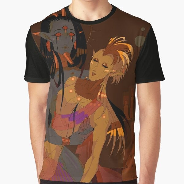 Morrowind Nerevar Dagoth Ur Graphic T-Shirt