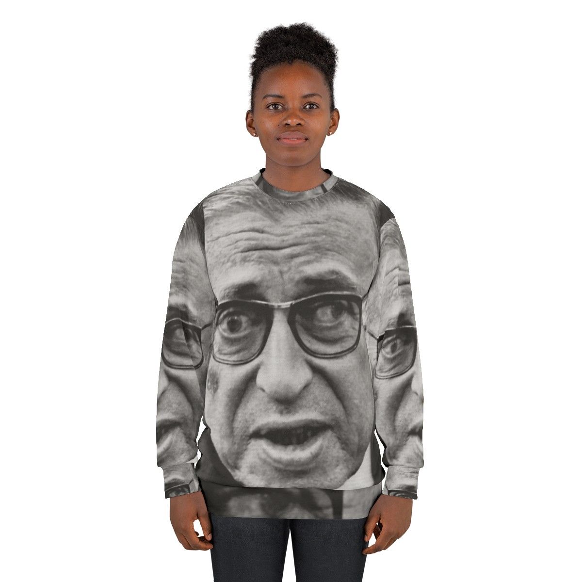 Jean Paul Sartre Existentialist Sweatshirt - women