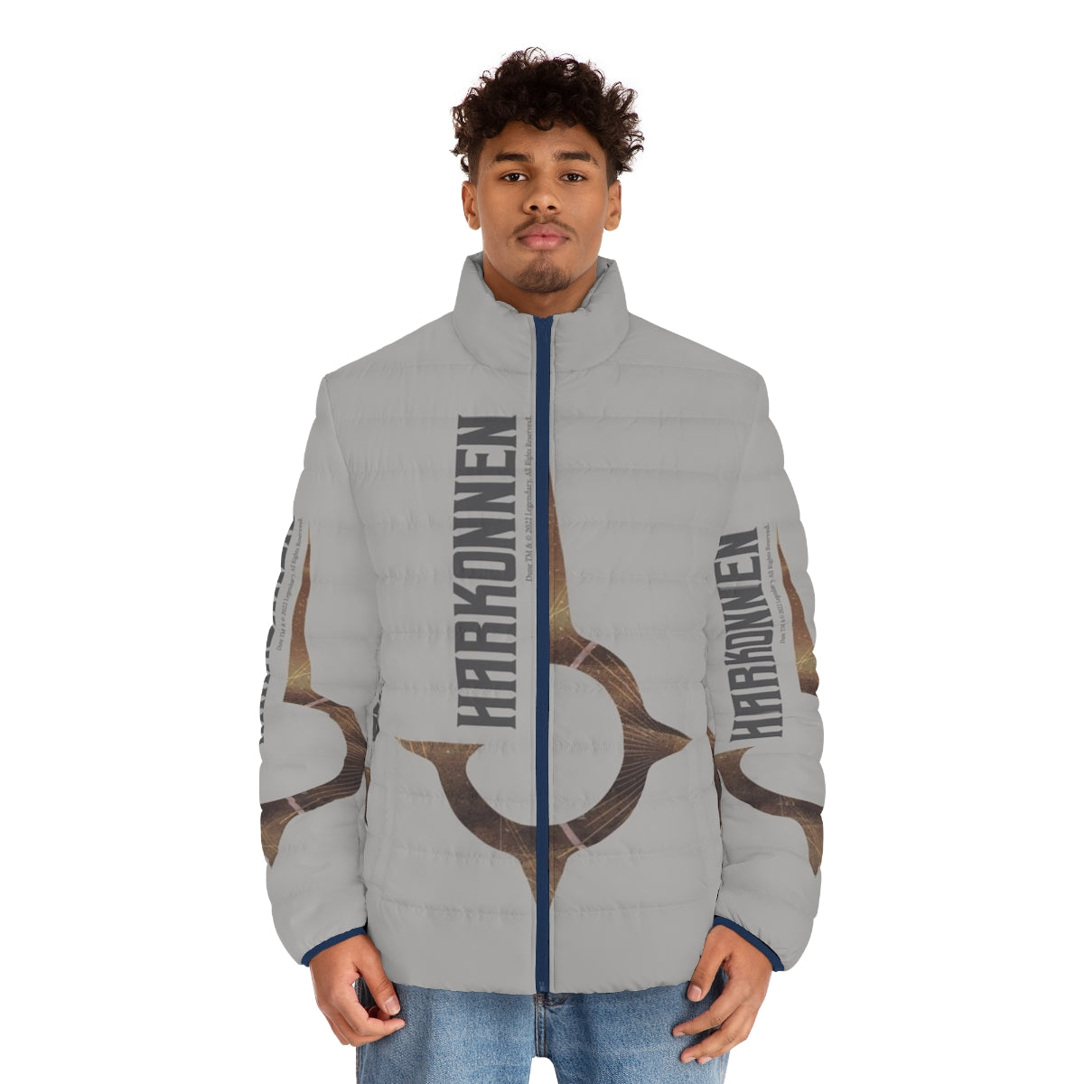 Dune House Harkonnen Puffer Jacket - Officially Licensed Sci-Fi Movie Merchandise - men front