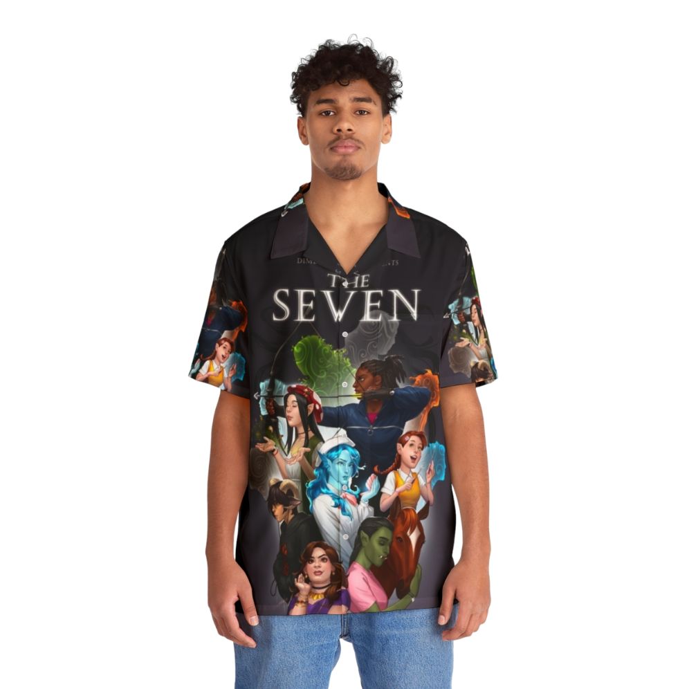 Seven Maidens Dimension20 Fantasy Hawaiian Shirt - People Front