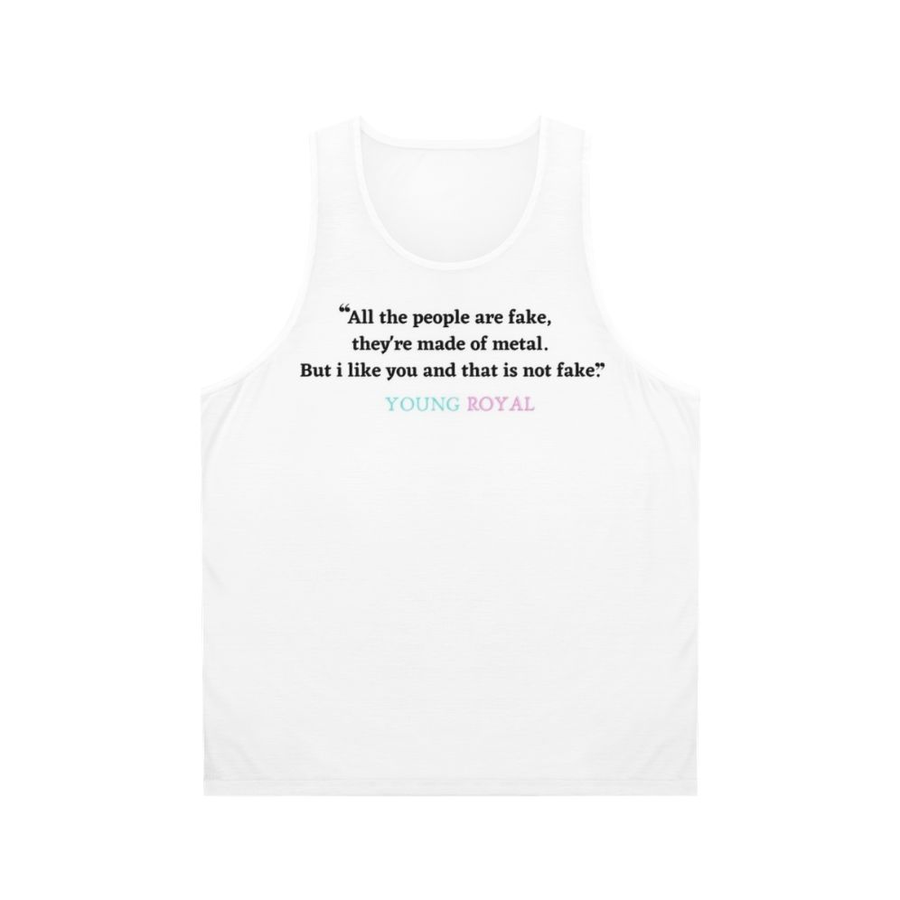 Young Royals Netflix Series LGBTQ Quotes Unisex Tank Top