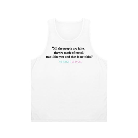 Young Royals Netflix Series LGBTQ Quotes Unisex Tank Top