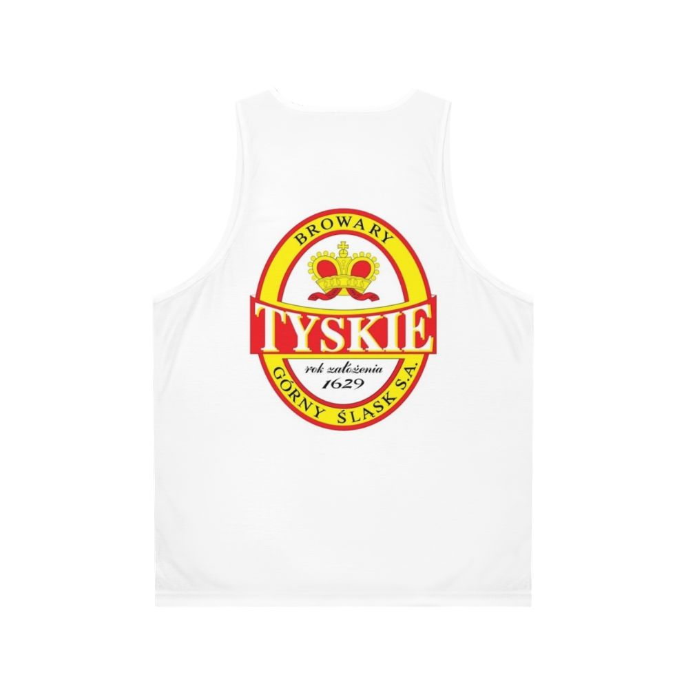 Polish Beer Unisex Tank Top - Back