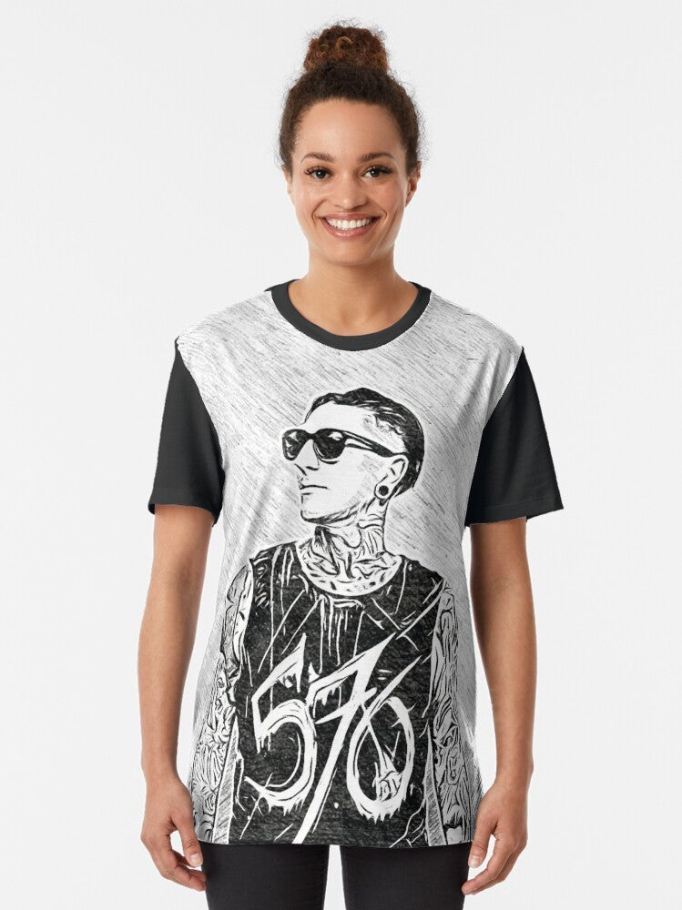 Chris Motionless in White Band Graphic T-Shirt - Women