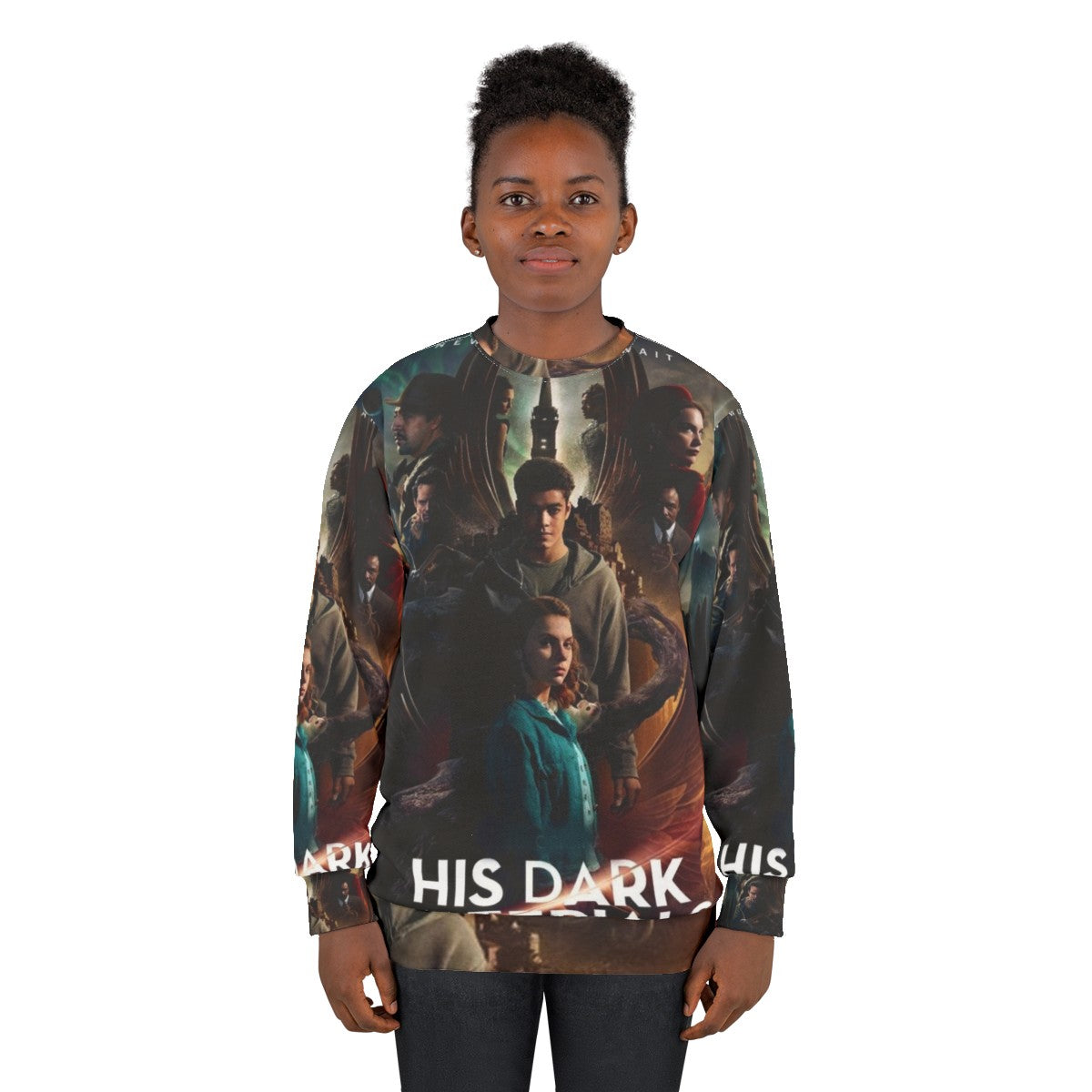 "His Dark Materials Fantasy Sweatshirt featuring Lyra Belacqua" - women