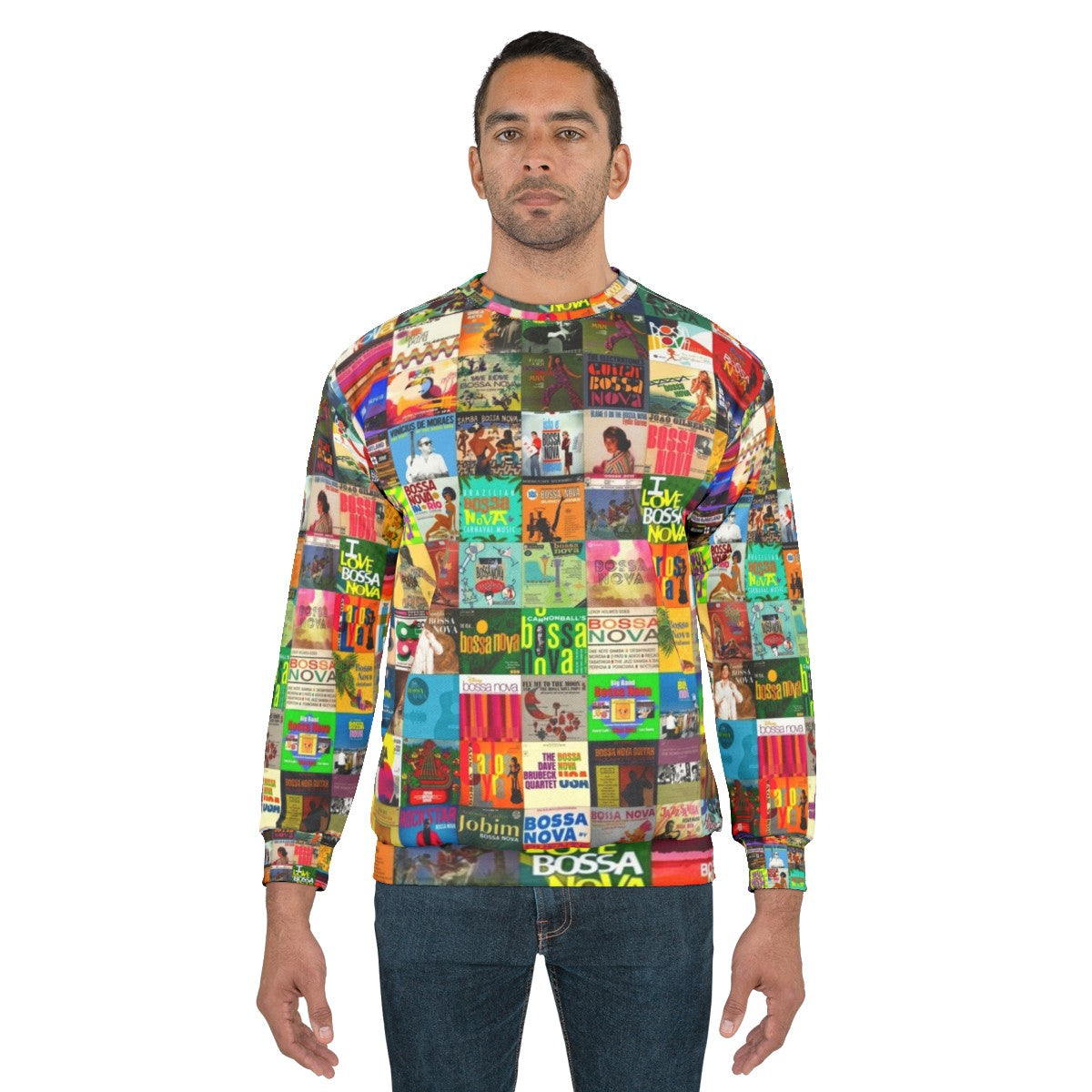 Bossa Nova Inspired Music Sweatshirt - men