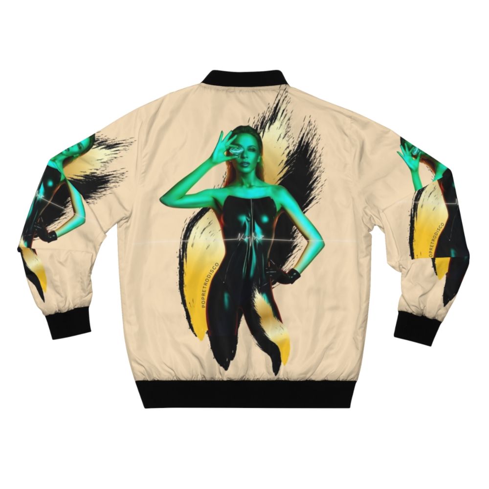 Kylie Minogue Retro Pop Bomber Jacket - Back