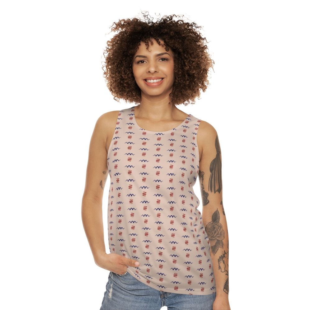 Doc Brown 1955 Sci-Fi Unisex Tank Top - women