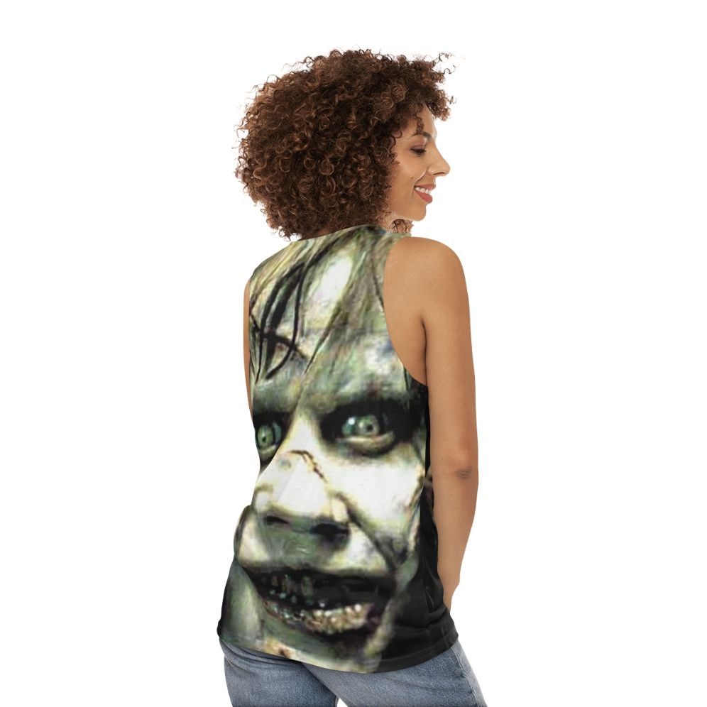 The Exorcist horror movie-inspired unisex tank top - women back